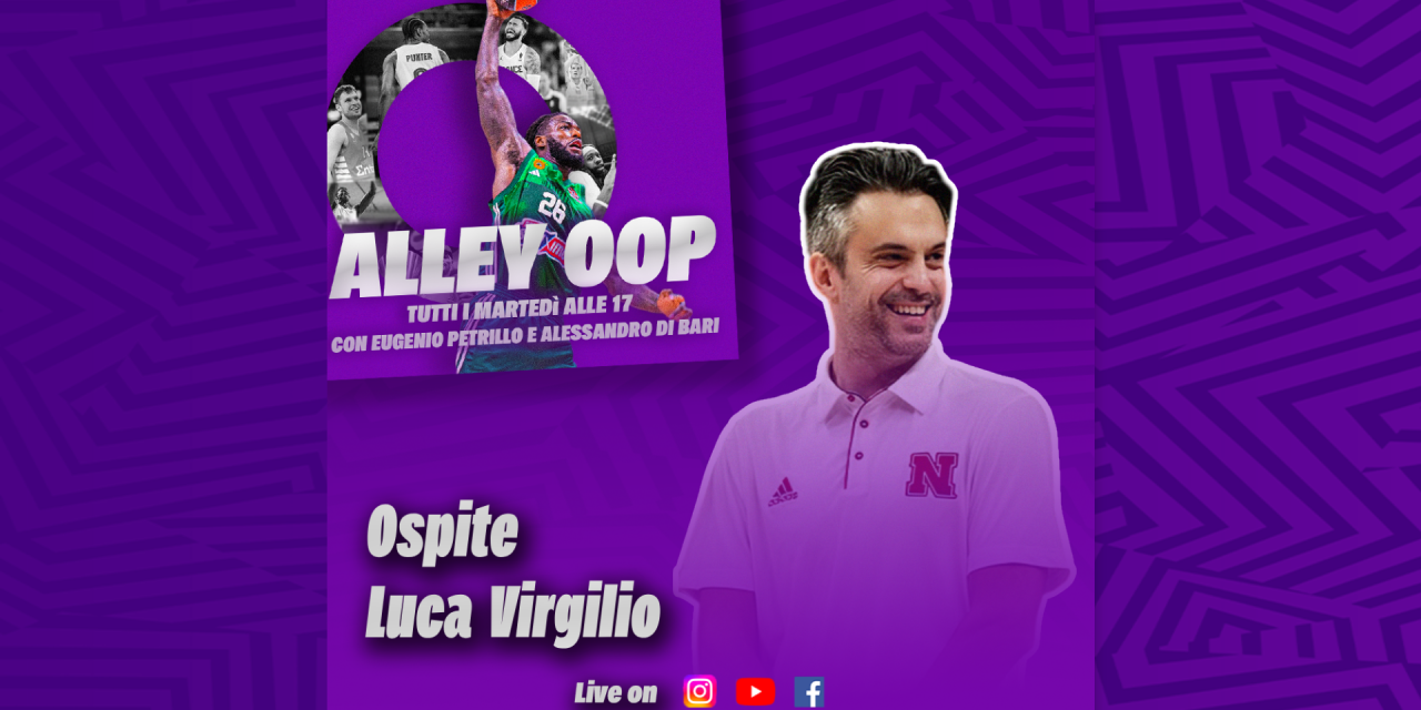 Luca Virgilio oggi ospite ad Alley Oop dalle 17 alle 18