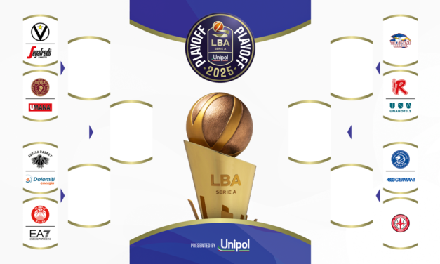 LBA: definito il tabellone dei playoff