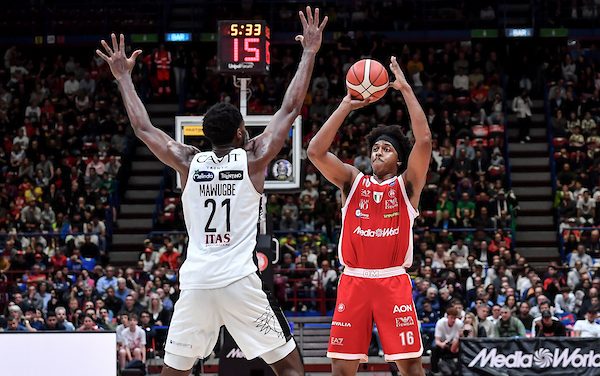 BM PLAY OFF LBA / QUARTI  GARA3: Milano strapazza Trento e vola sul 2-1 nella serie, al Forum finisce 107-79 – di Valerio Laurenti
