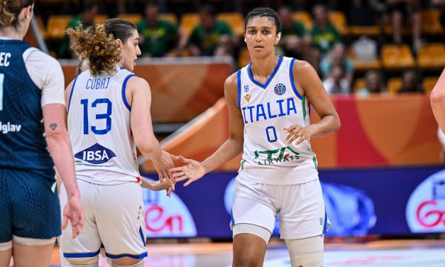 BM Azzurro / Eurobasket Women – L’Italia batte due volte la Slovenia e vola ai quarti con un turno d’anticipo – di Giovanni Bocciero