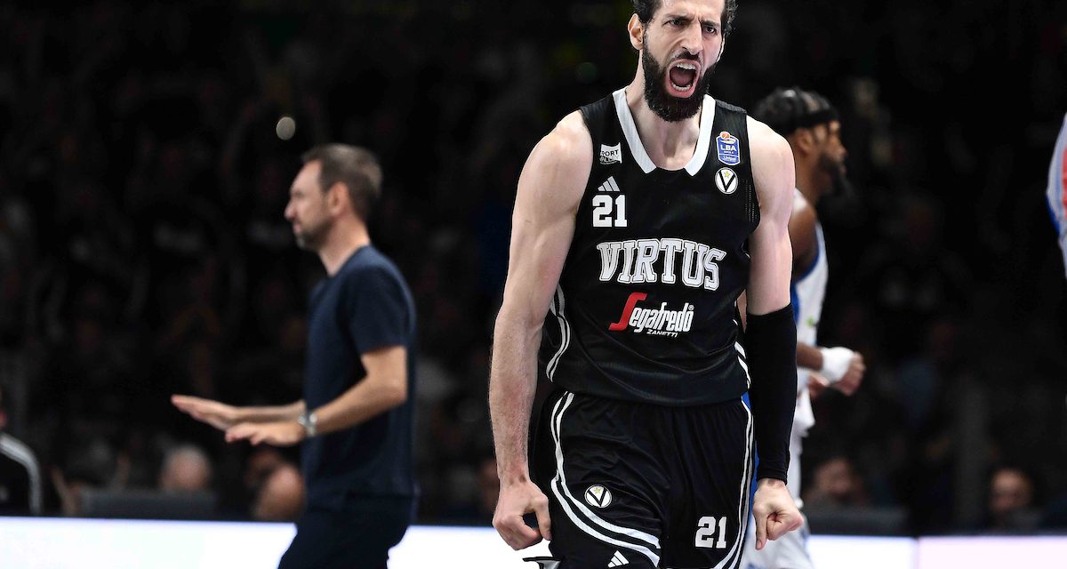 BM ON LBA FINALS/ POST MATCH – Virtus, Shengelia: “È un lavoro di squadra. I miei compagni sono cresciti nell’ultimo quarto”