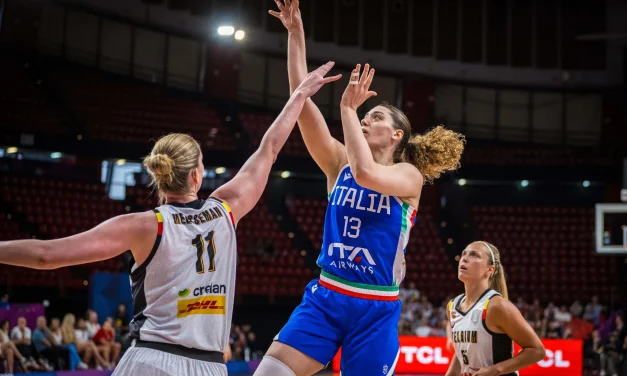 BM Azzurro / Eurobasket Women – L’Italia fa tremare il Belgio: sconfitta a testa alta per le azzurre – di Giovanni Bocciero