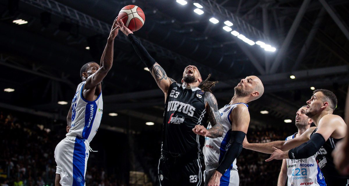 BM GAMEDAY PLAYOFF LBA/ FINALE GARA1: LA VIRTUS VINCE AL FOTOFINISH, BRESCIA SCONFITTA MA A TESTA ALTA (90-87) – di EUGENIO PETRILLO
