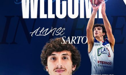 Ufficiale: Alvise Sarto firma con la Fortitudo Bologna