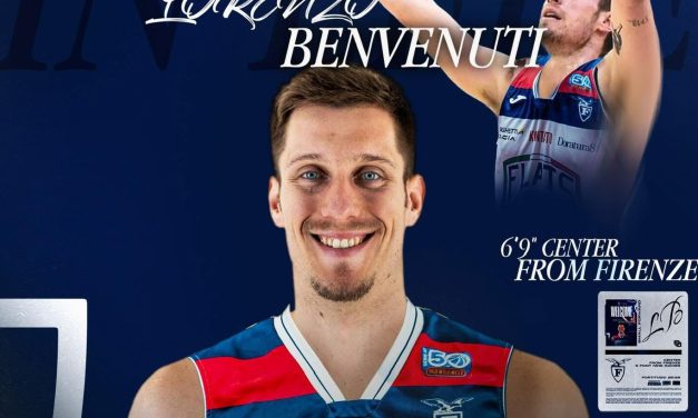 Ufficiale: Lorenzo Benvenuti è un nuovo giocatore della Fortitudo Bologna