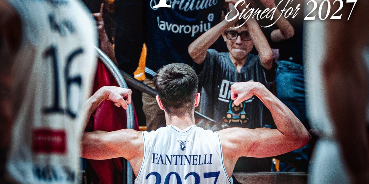 Capitan Fantinelli rinnova fino al 2027 con la Fortitudo Bologna