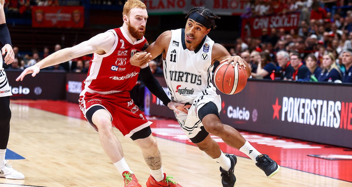 BM GAMEDAY PLAYOFF LBA/ SEMIFINALE GARA3: EROICA VIRTUS: MILANO KO 78-68 E SERIE SUL 2-1 – di EUGENIO PETRILLO