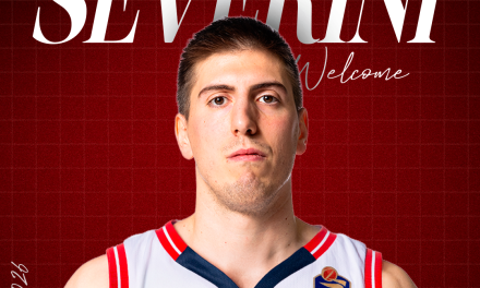 Luca Severini è un nuovo giocatore della Pallacanestro Reggiana: “Sono molto felice di iniziare questo nuovo percorso alla Pallacanestro Reggiana”