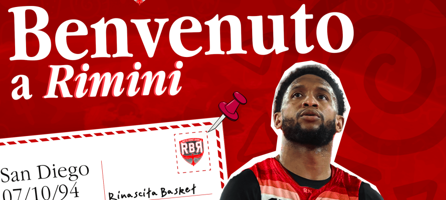 COLPO A STELLE E STRISCE PER RIMINI: MARK OGDEN È BIANCOROSSO