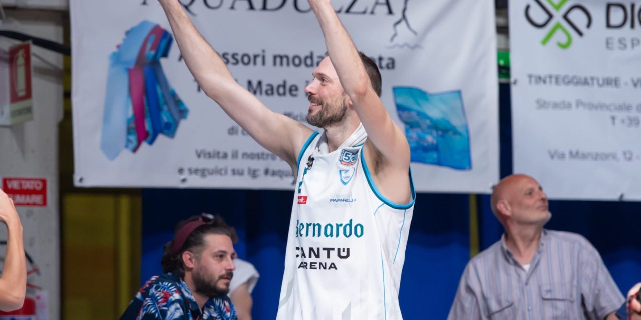 Cantù, ufficiale l’addio di Filippo Baldi Rossi. Atteso a breve l’annuncio di Verona in Serie A2