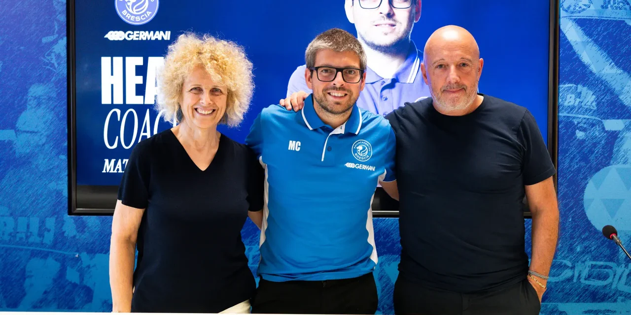 Presentato coach Cotelli: “Quando ho iniziato il mio sogno era essere un allenatore di alto livello e poterlo essere a Brescia è qualcosa di unico ed esaltante”