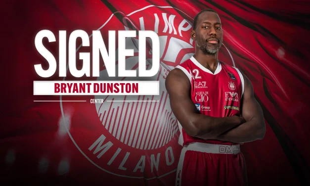 OLIMPIA MILANO, E’ FATTA PER BRYANT DUNSTON