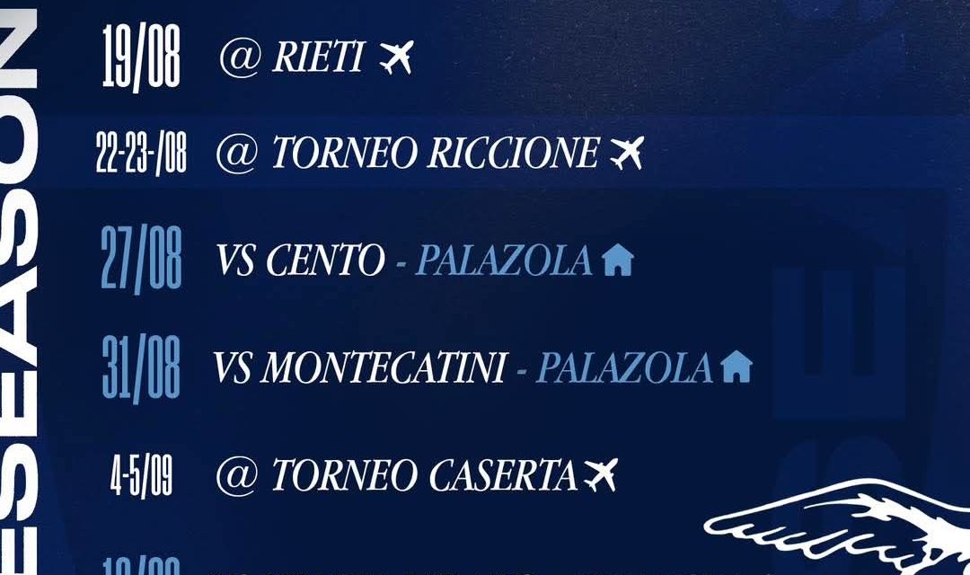Le date della preseason della Fortitudo Bologna