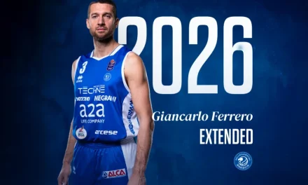 Brescia, rinnovato il contratto di Giancarlo Ferrero fino al 2026