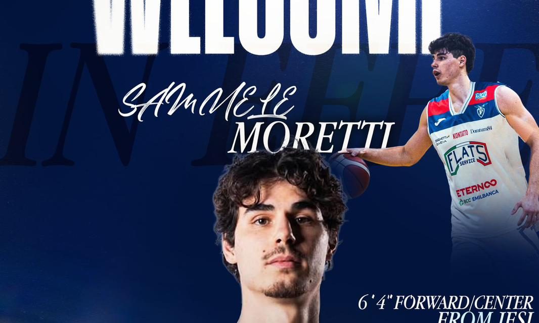 Ufficiale: Samuele Moretti è un nuovo giocatore della Fortitudo Bologna