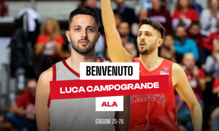 PISTOIA, UFFICIALE L’ARRIVO DI LUCA CAMPOGRANDE