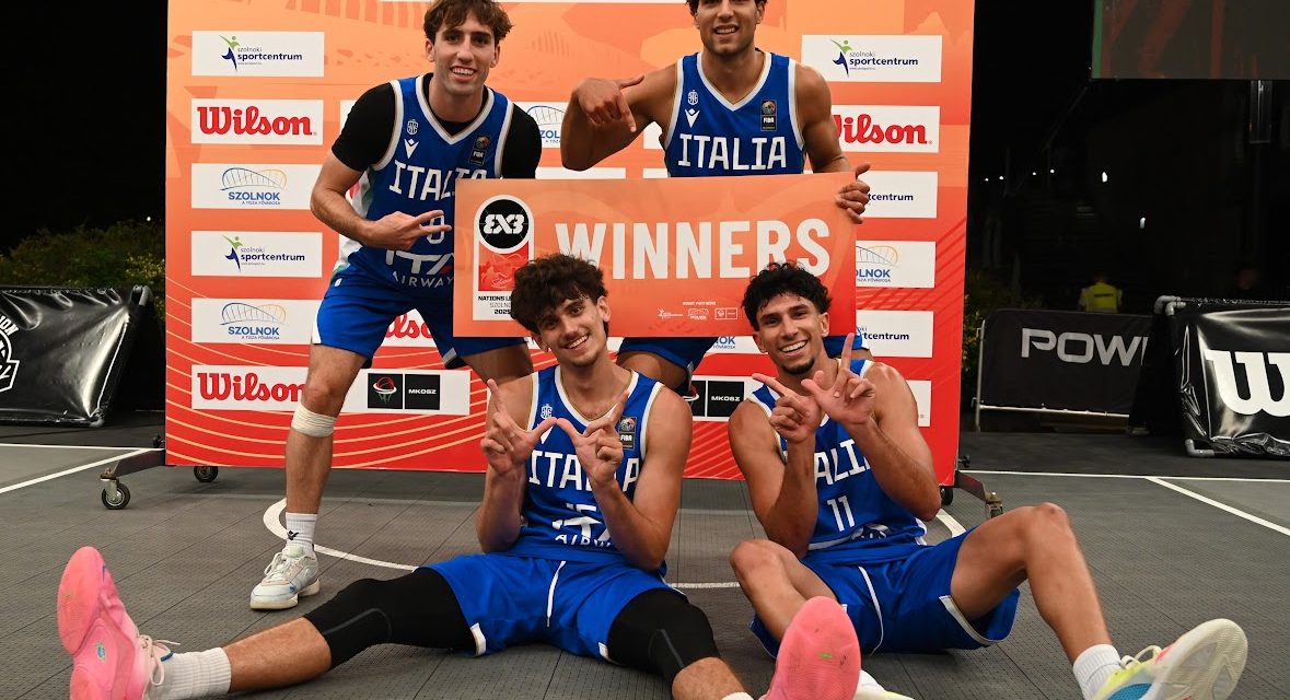 Nations League 3×3 U23: l’Italia chiude al primo posto e si qualifica per il Mondiale