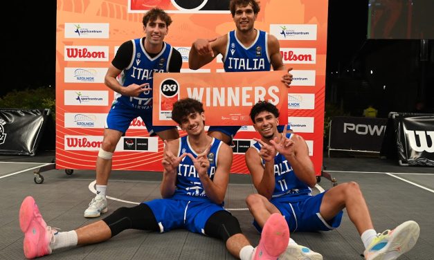 Nations League 3×3 U23: l’Italia chiude al primo posto e si qualifica per il Mondiale