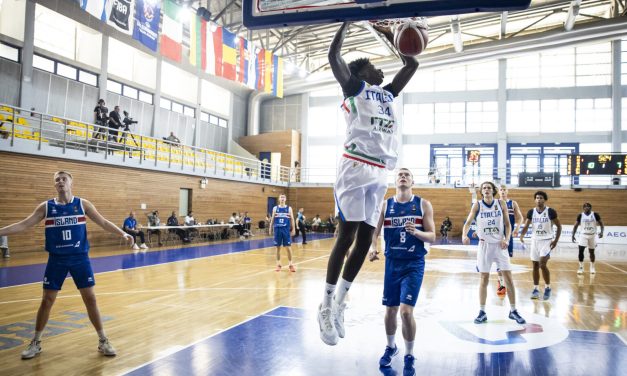 BM AZZURRO/ Eurobasket U20: Italia ai quarti di finale, sconfitta l’Islanda 101-58