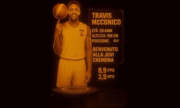 Juvi Cremona, firmato Travis McConico