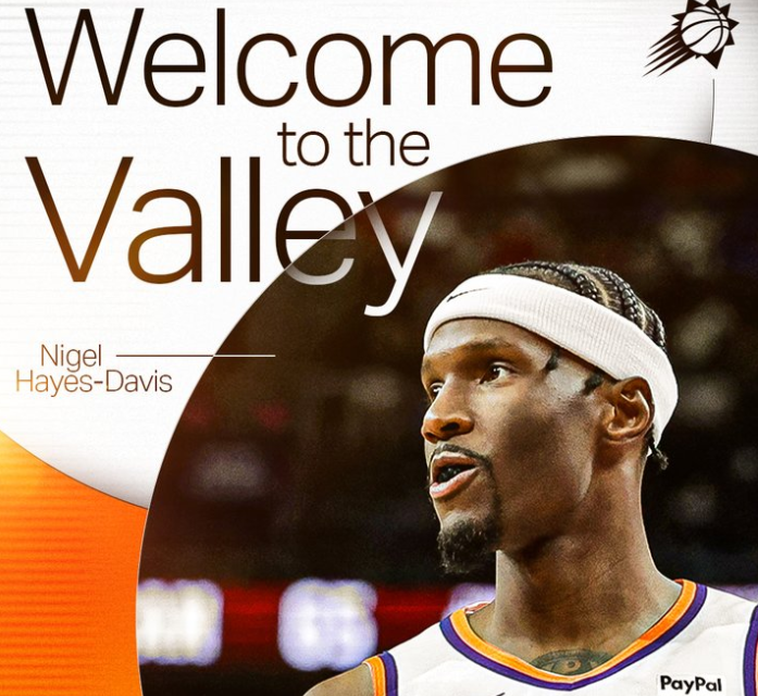 Phoenix Suns, ufficiale l’arrivo di Nigel Hayes-Davis