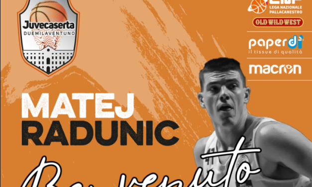BM MERCATO/ Serie B: La JuviCaserta ingaggia Matej Radunic, Treviglio Brianza firma Michele Rubbini