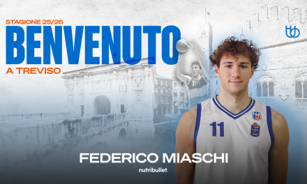 TREVISO, UFFICIALE L’ARRIVO DI FEDERICO MIASCHI