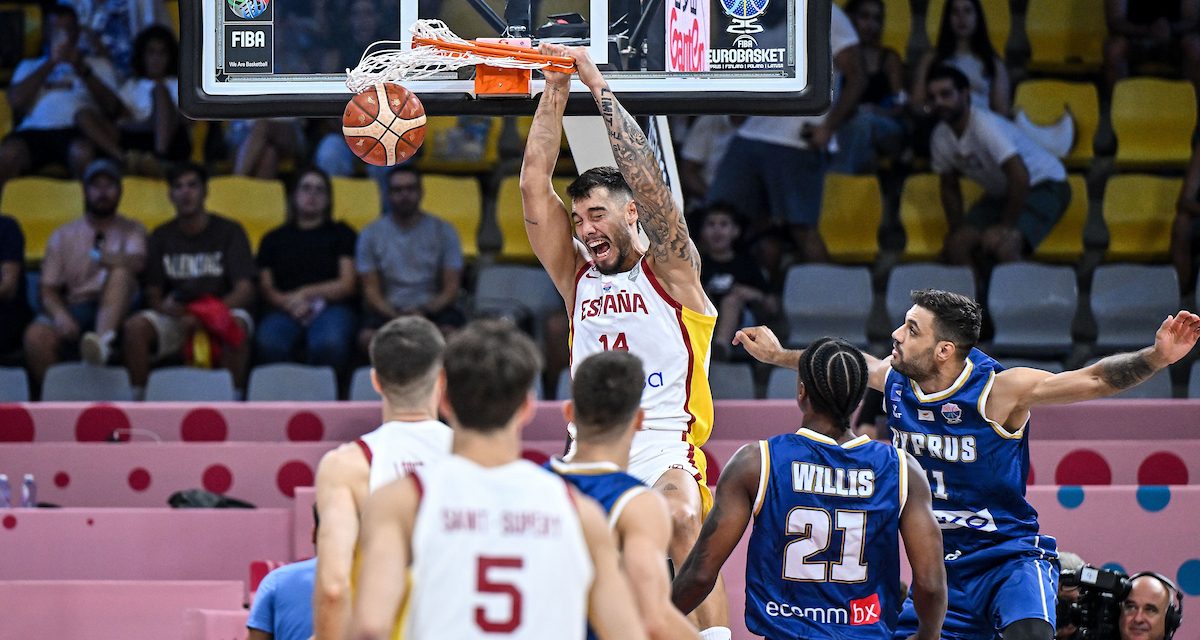 BM EUROBASKET TIME/ TROPPA SPAGNA PER CIPRO: 91-47 IL FINALE