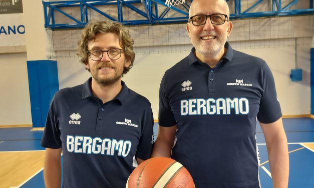 Blu Basket Bergamo al lavoro in palestra. Coach Zanchi: “Stiamo iniziando a conoscerci”