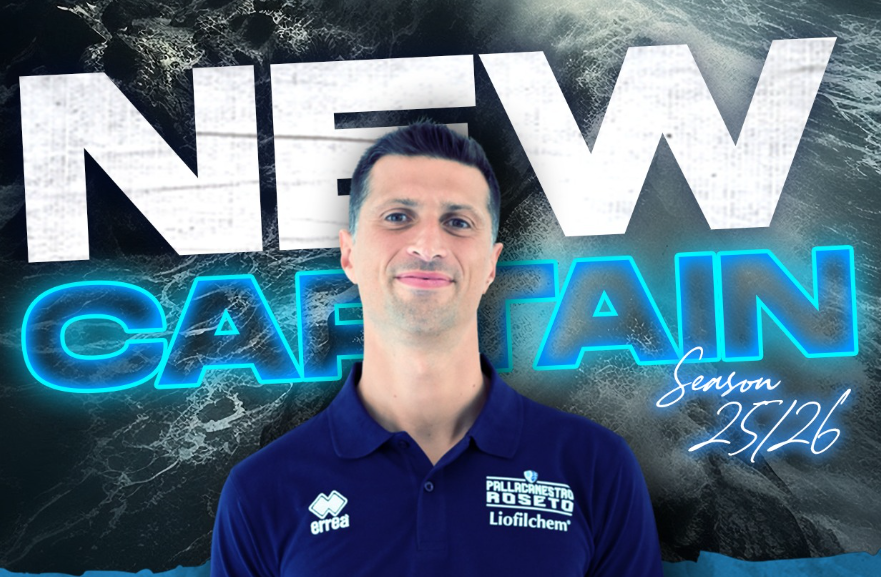 Roseto, Daniele Cinciarini è il nuovo capitano