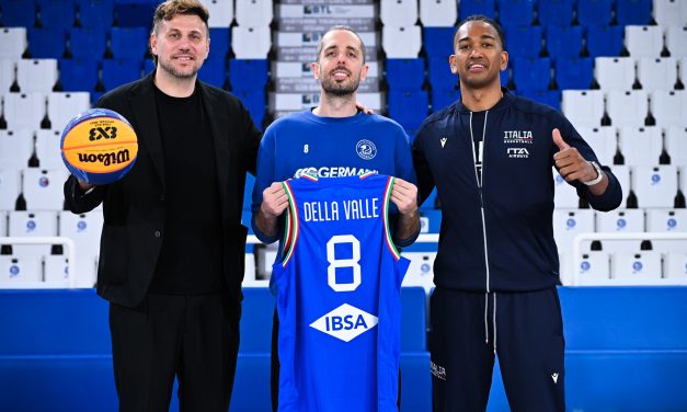 Amedeo Della Valle convocato per la Coppa Europa 3×3 a Copenhagen (5-7 settembre)