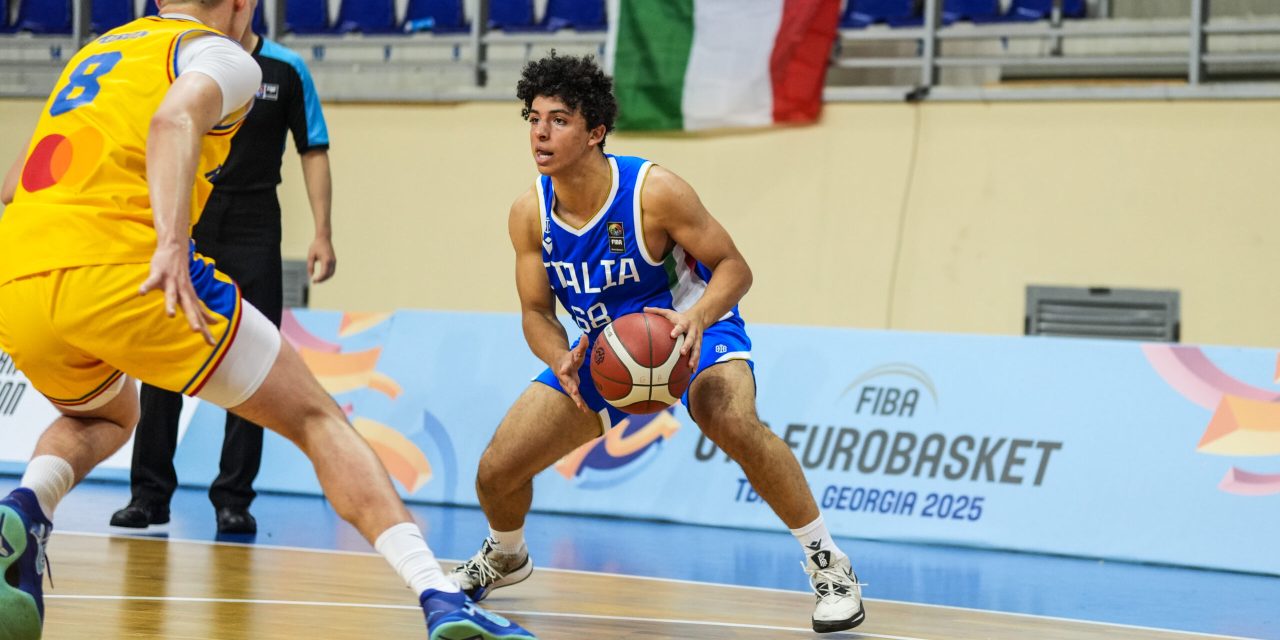 Europeo U16: Buono l’esordio dell’Italbasket, travolta la Romania (105-69)