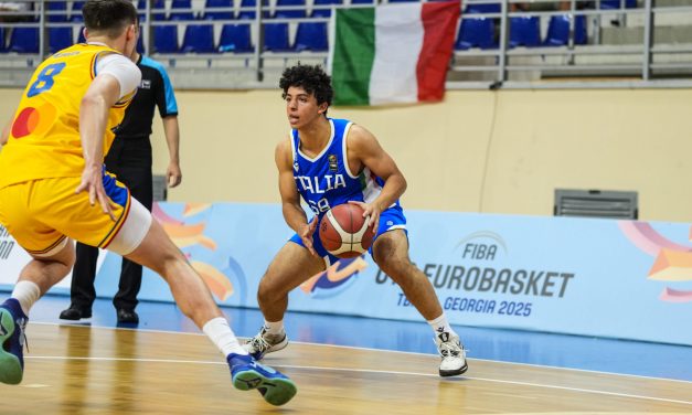 Europeo U16: Buono l’esordio dell’Italbasket, travolta la Romania (105-69)