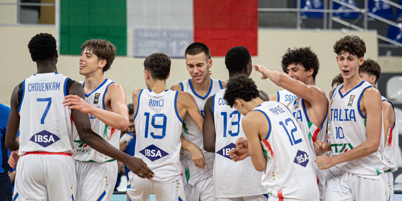 BM AZZURRO/ Europeo U16: L’Italia vola ai quarti, travolta la Germania 85-65