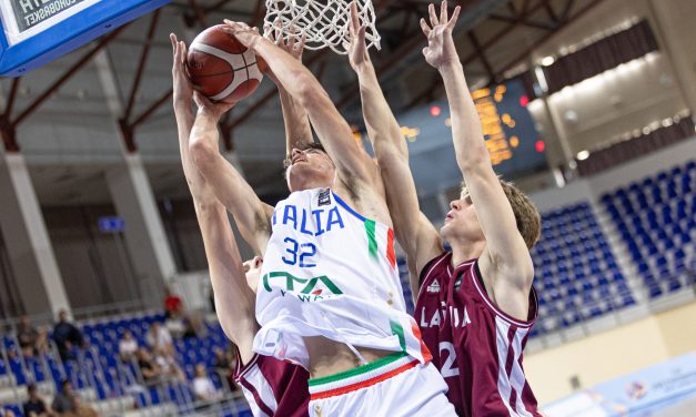 BM AZZURRO/ Europeo U16: Cade l’Italbasket, la Lettonia vince 70-49