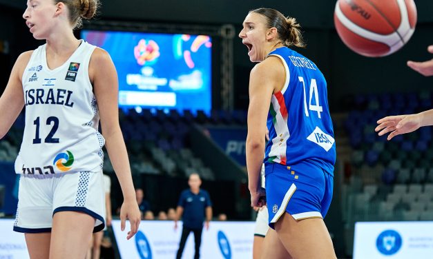 BM AZZURRO/ Europeo U16F: Buona la prima per l’Italia, sconfitto Israele 78-51