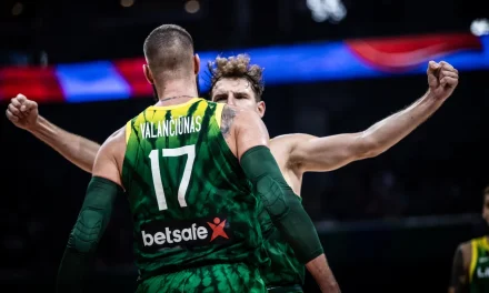 Ecco i convocati della Lituania: presenti Valanciunas e Rokas Jokubaitis. Escluso Eimantas Bendzius