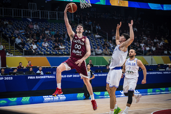 Lettonia, Rodions Kurucs non ci sarà ad Eurobasket 2025