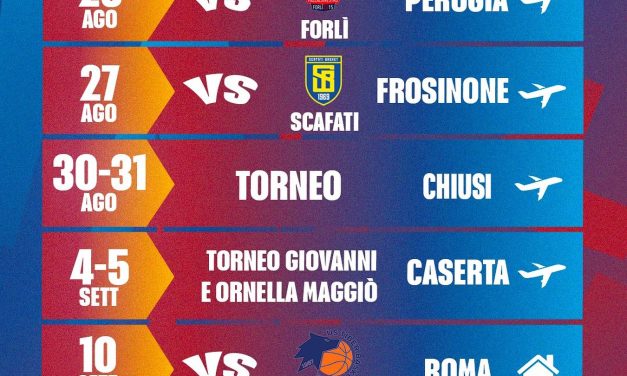 Virtus Roma 1960, definita la preseason