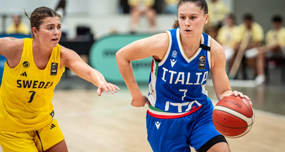 BM AZZURRO/ Europeo U20F: LE PAGELLE: Italia che guida la gara con Edokpaigbe e Zanardi, alla Svezia non basta Trygger da 19 di valutazione. Bronzo azzurro 51-84 – di Ilaria Tubia