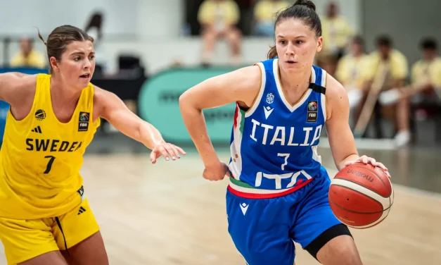 BM AZZURRO/ Europeo U20F: LE PAGELLE: Italia che guida la gara con Edokpaigbe e Zanardi, alla Svezia non basta Trygger da 19 di valutazione. Bronzo azzurro 51-84 – di Ilaria Tubia