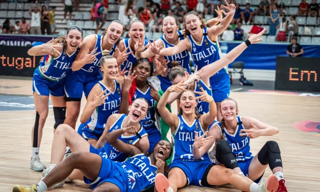 BM AZZURRO/ Europeo U20F: è ancora storia per l’Italbasket: le azzurrine U20 portano a casa un bronzo nella vittoria 51-84 contro la Svezia – di Ilaria Tubia