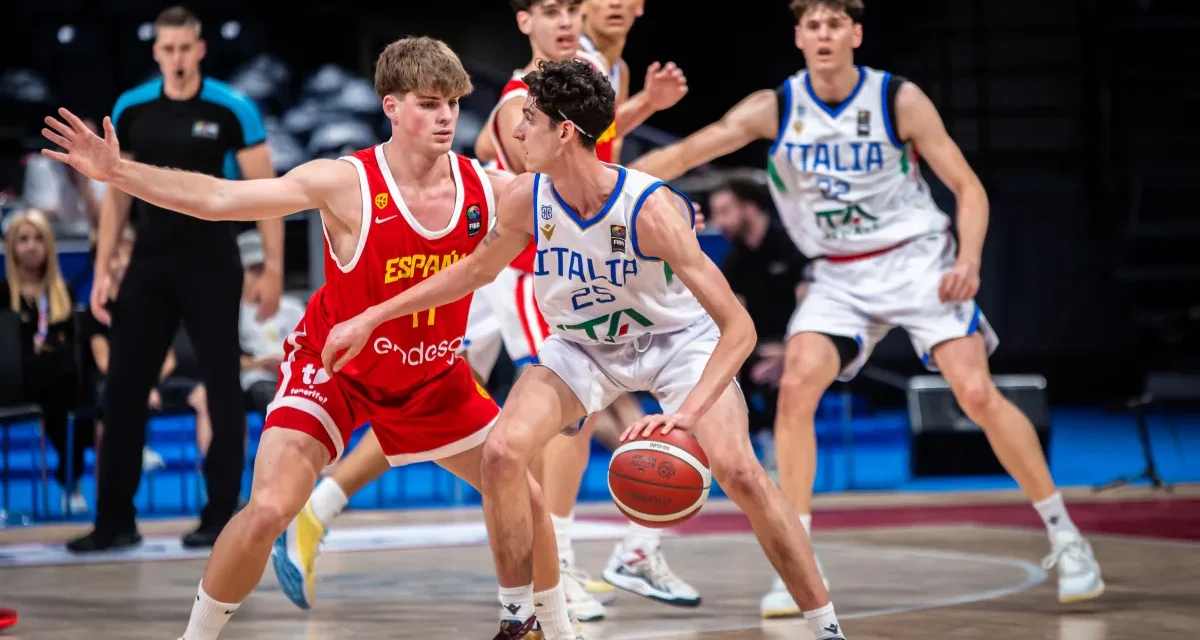 BM AZZURRO/ EUROBASKET UNDER18: SVANITO IL SOGNO ORO PER L’ITALBASKET: IN FINALE CI VA LA SPAGNA (84-62) – di EUGENIO PETRILLO
