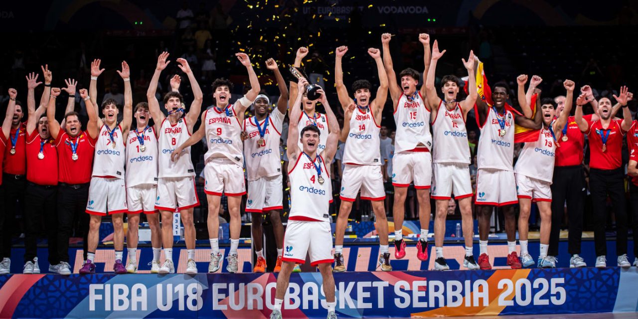 EUROBASKET U18, LA SPAGNA BEFFA LA FRANCIA IN FINALE E SI PRENDE L’ORO