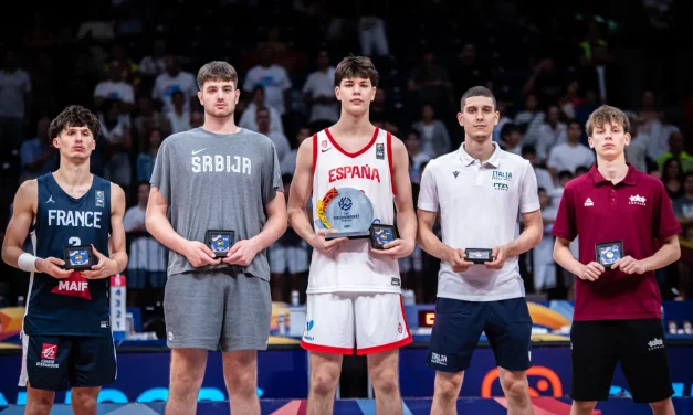 EUROBASKET U18, DIEGO GARAVAGLIA INSERITO NEL QUINTETTO IDEALE