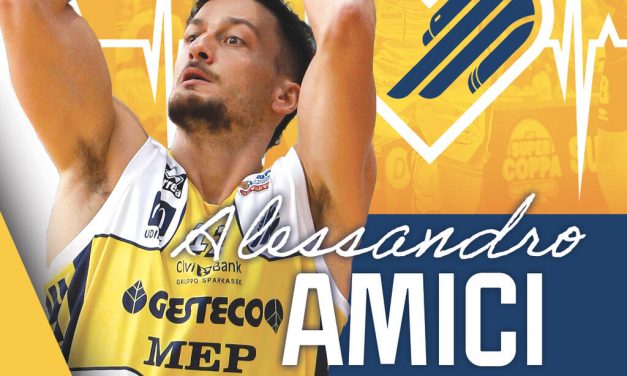 UEB Gesteco Cividale, oggi presentazione dell’ala Alessandro Amici