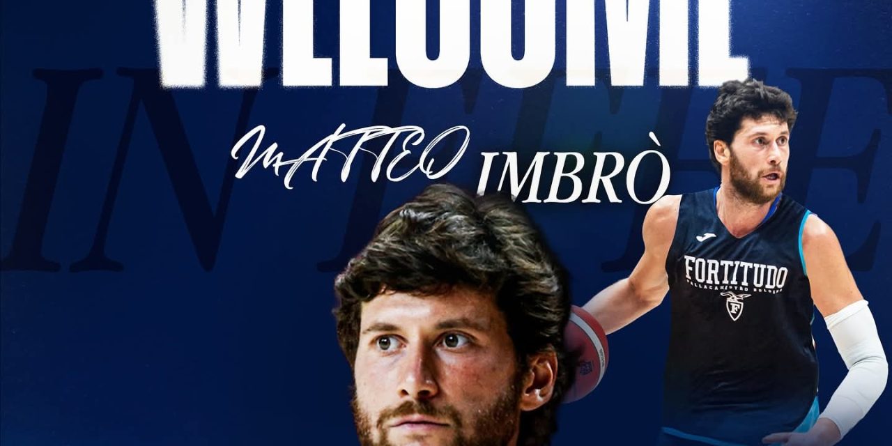 Ufficiale: la Fortitudo Bologna firma Matteo Imbrò