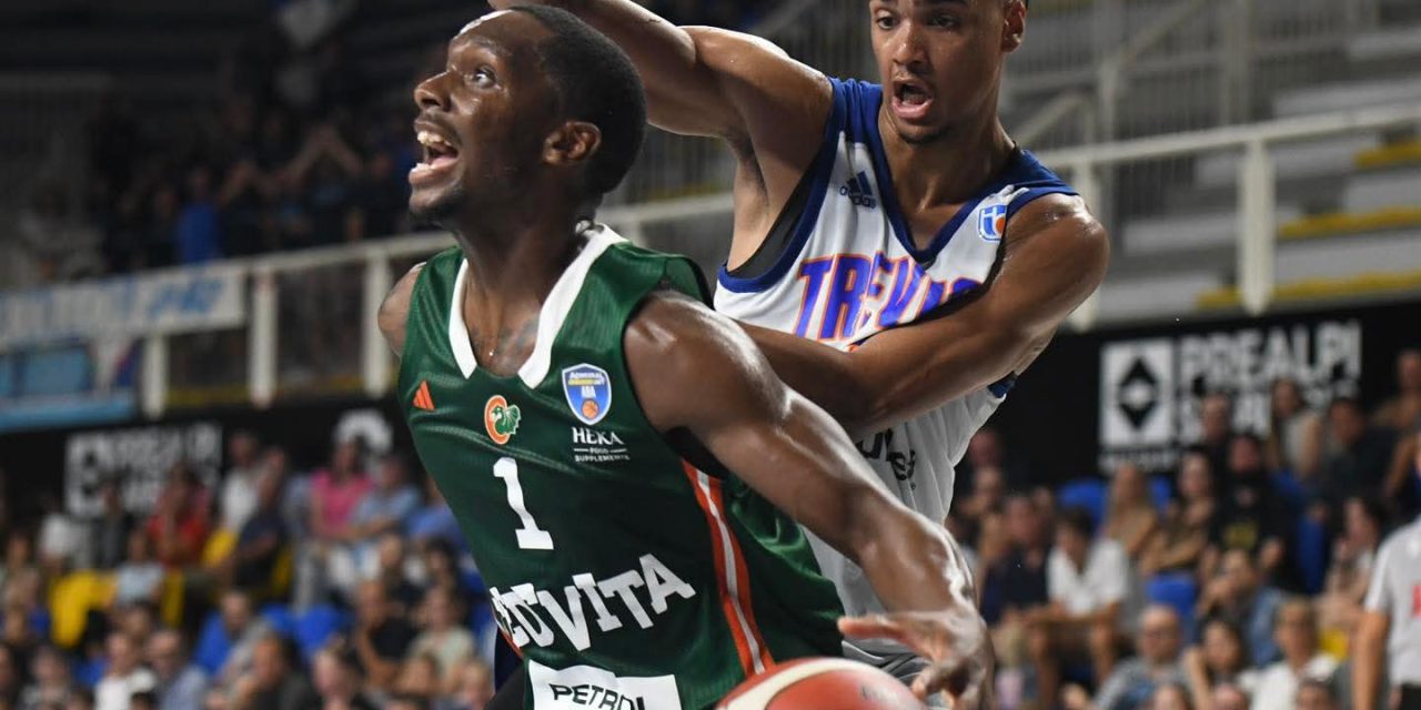 BM PRESEASON / TREVISO ‘VENDICA’ TRIESTE E SUPERA LA CEDEVITA OLIMPIJA A CONEGLIANO – DI MATTEO CAZZULANI