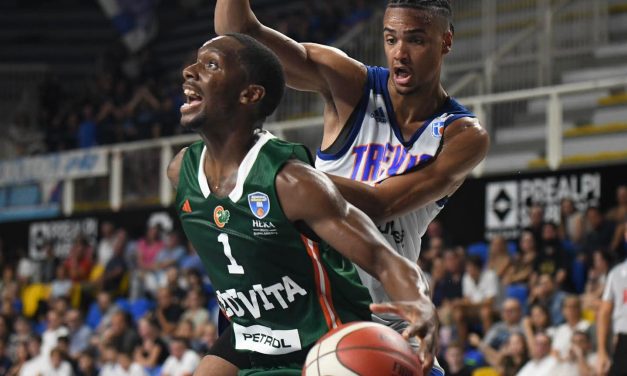 BM PRESEASON / TREVISO ‘VENDICA’ TRIESTE E SUPERA LA CEDEVITA OLIMPIJA A CONEGLIANO – DI MATTEO CAZZULANI