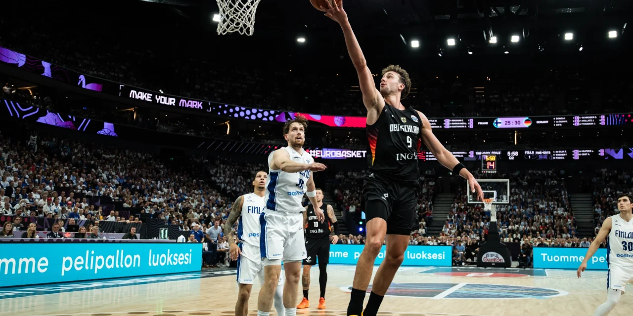 BM Eurobasket Time/ V Giornata: La Germania chiude il girone da imbattuta, travolta la Finlandia (91-61)